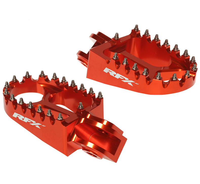 Степенки RFX Pro Footrests (Orange) KTM SX65 02-14 SX/EXC/SXF/EXCF 125-525 00-14